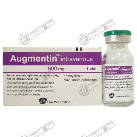 augmentin 600mg i.v. vial(eg)