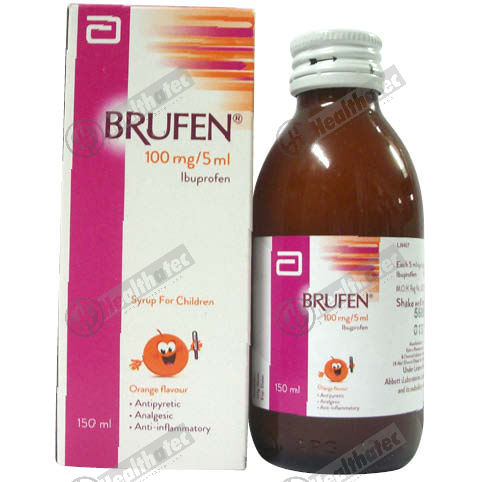 brufen 100mg/5ml 150ml syrup(eg)