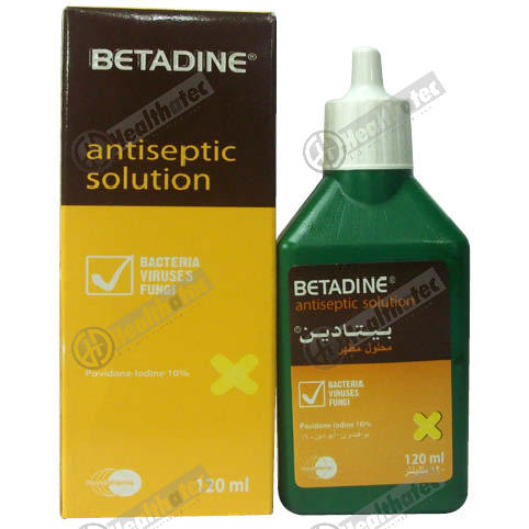 betadine antiseptic 10% 120ml soln(eg)