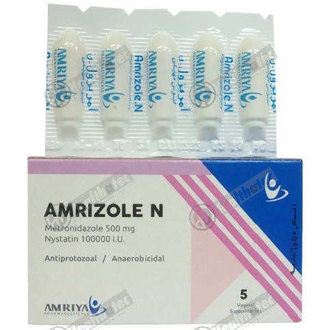 amrizole n 5s 1st. vag. supp(eg)