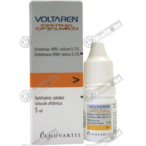 voltaren 0.1% ophtha 5ml eye drops(eg)