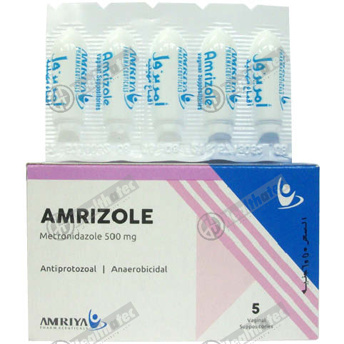 amrizole 500mg 5s 1st. vag. supp(eg)