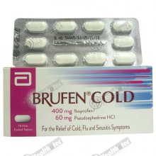 brufen cold 10t 1st. tab(eg)