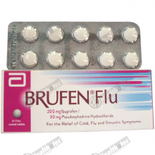 brufen flu 10t 1st. tab(eg)